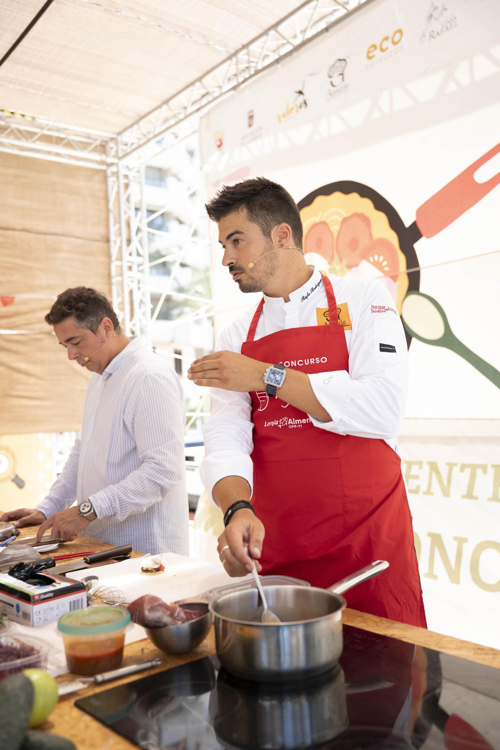 Las imágenes de la charla y degustación de la gamba roja por Rafa Rodríguez