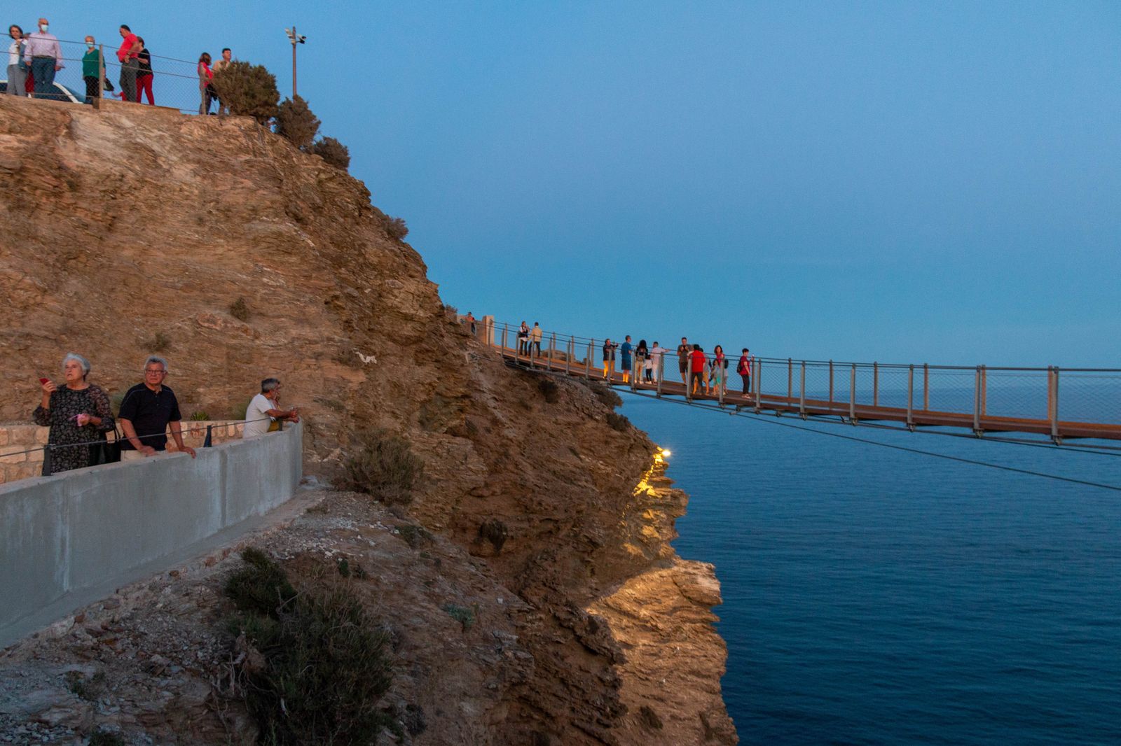 El nuevo puente de Torrenueva, en imágenes