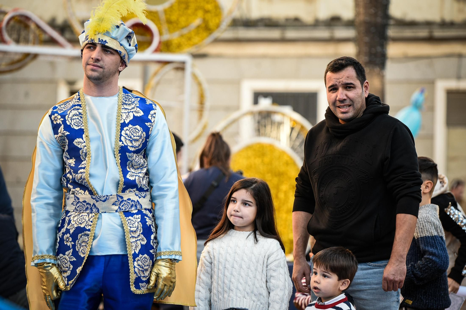 Imágenes de la entrega de cartas a SSMM Los Reyes Magos en el Ayuntamiento