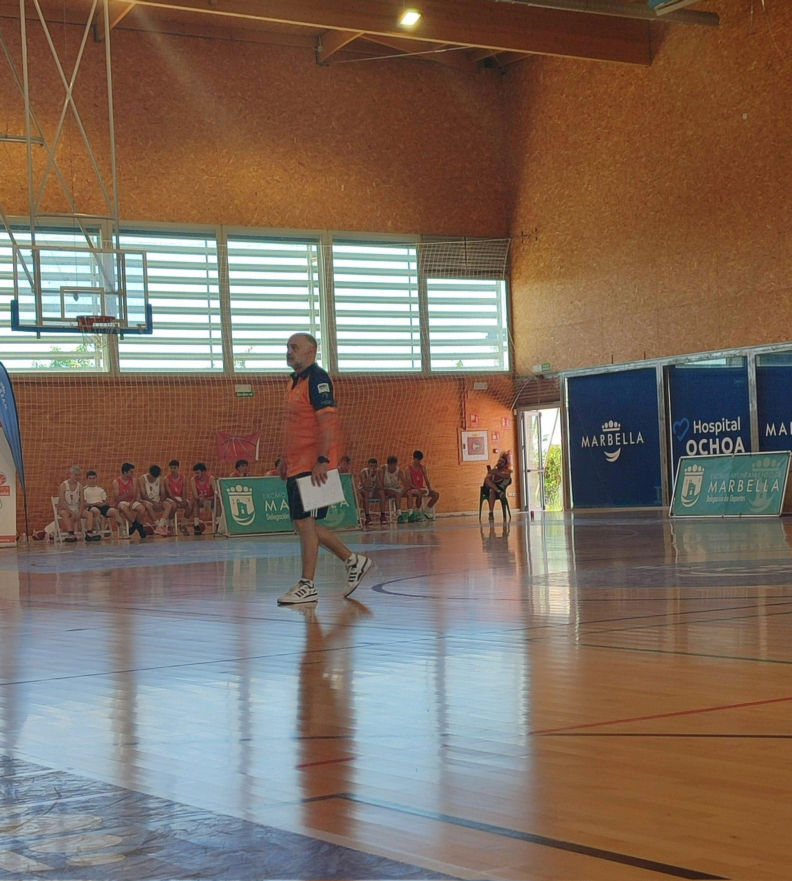 Pablo Laso, en el Clinic de la Fundación Cesare Scariolo en Marbella. Pablo Laso, en el Clinic de la Fundación Cesare Scariolo en Marbella.