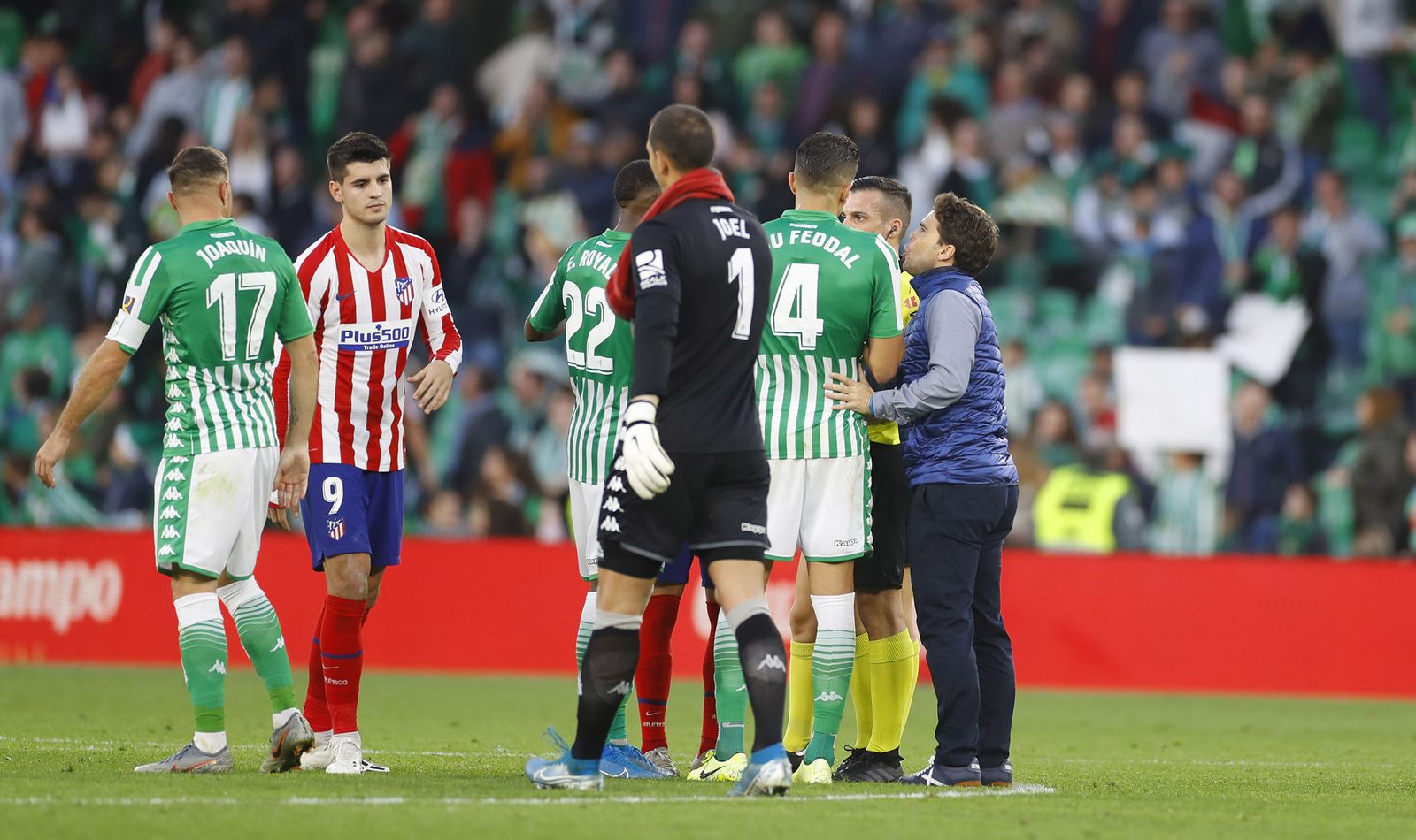 Las imágenes del Betis-atlético de Madrid