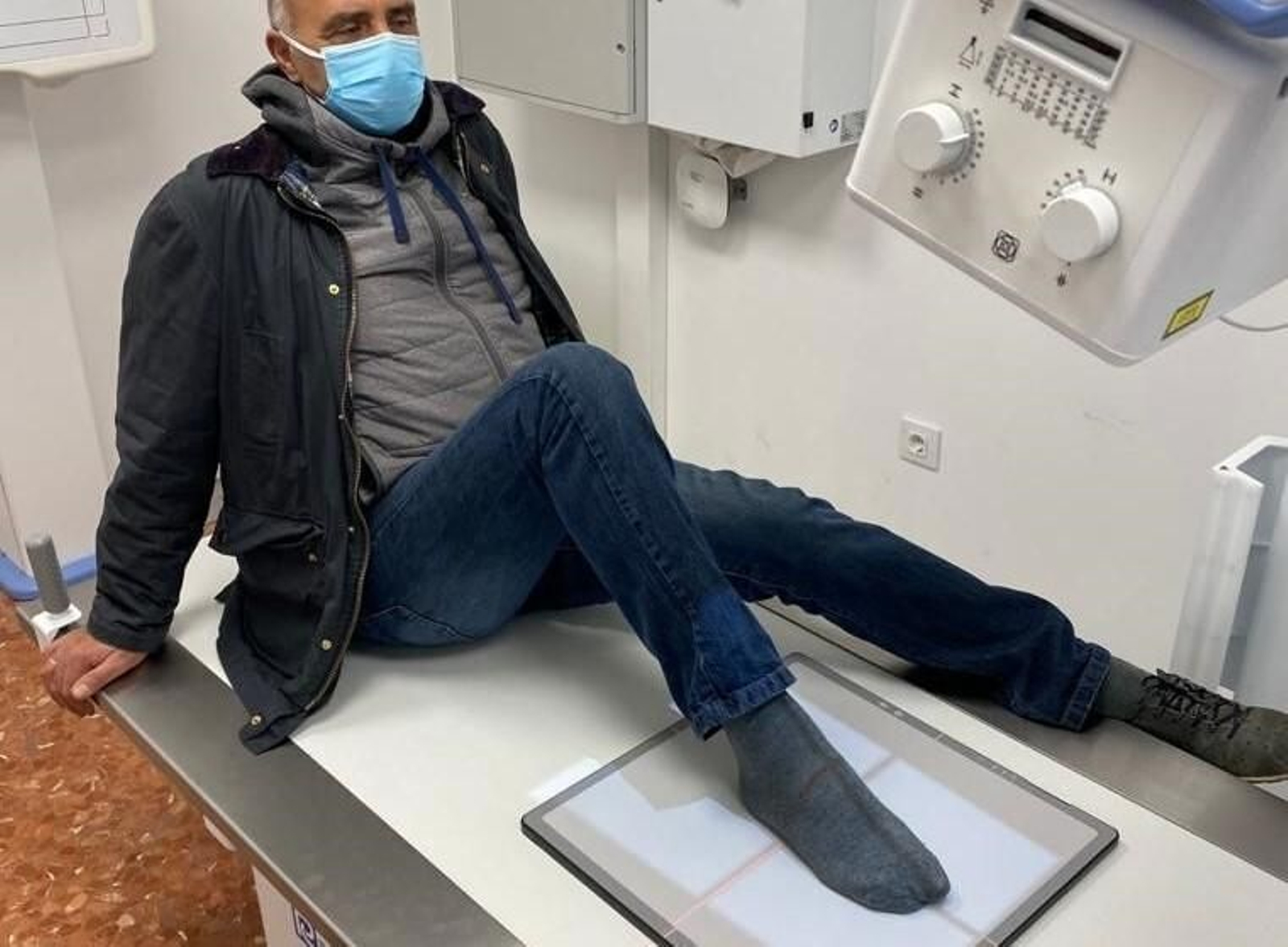 Una paciente en el estreno de este recurso sanitario.