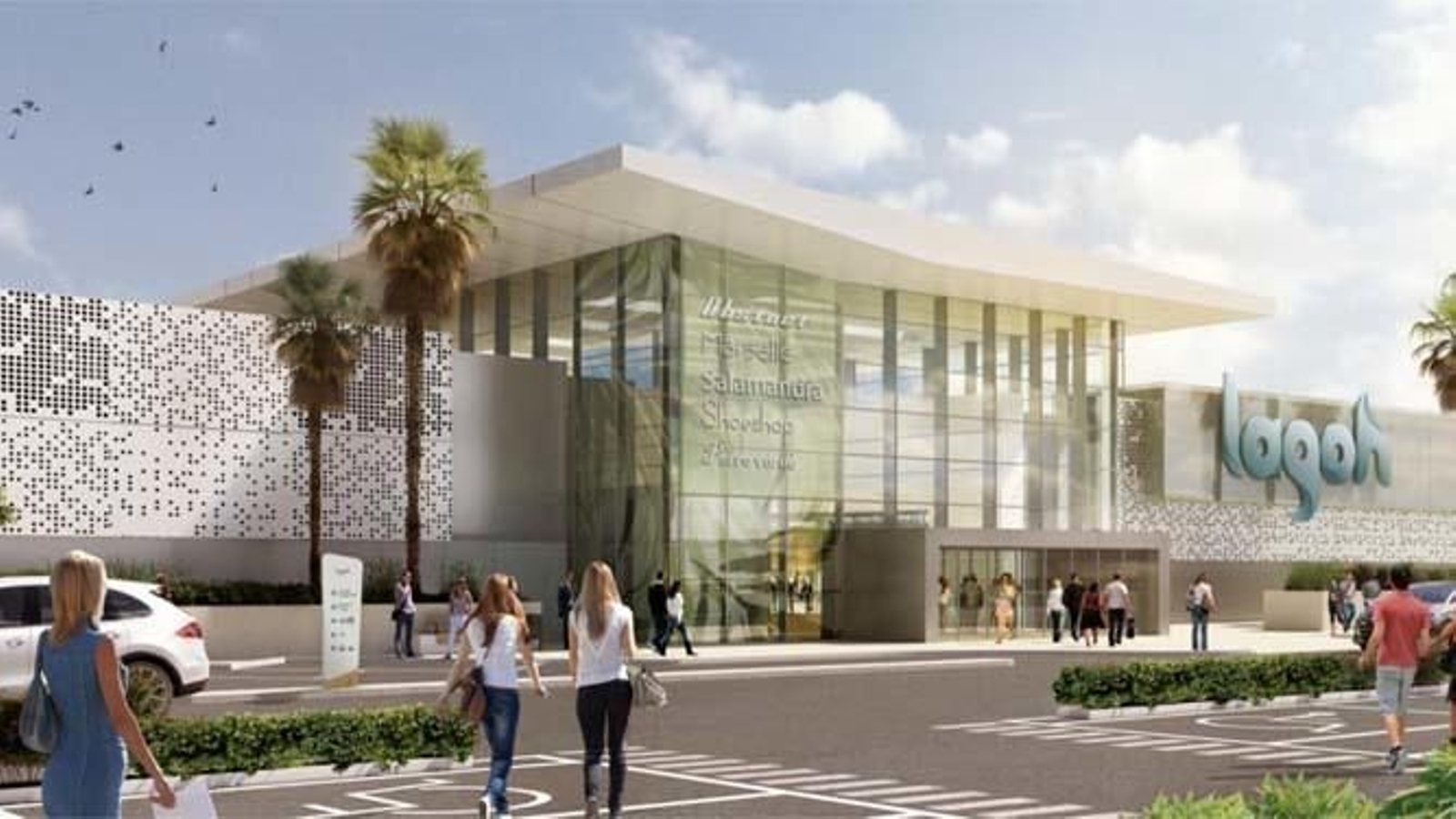 Así será el centro comercial Lagoh de Palmas Altas de Sevilla.