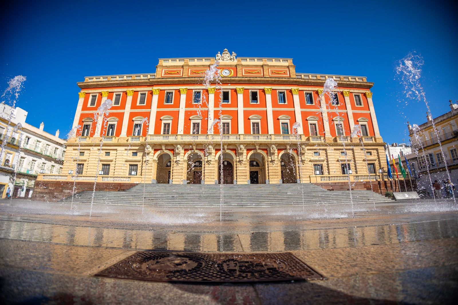 Fachada del Ayuntamiento de San Fernando, en una imagen de archivo