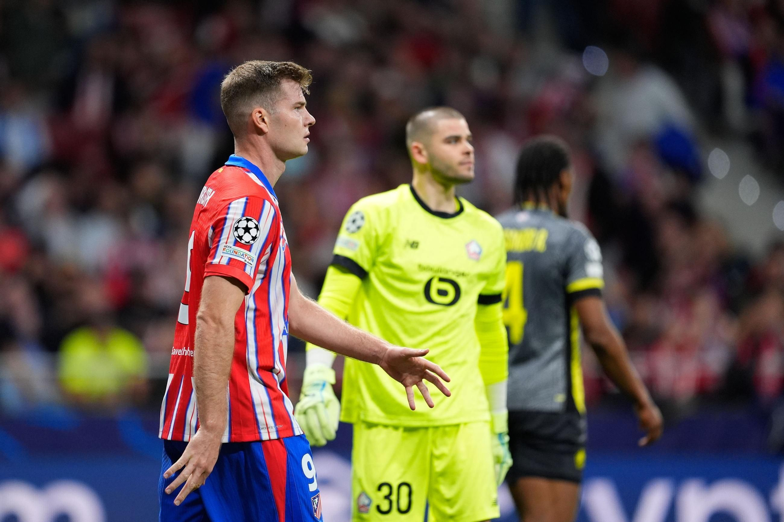 Las mejores imágenes del Atlético de Madrid en su duelo contra el Lille
