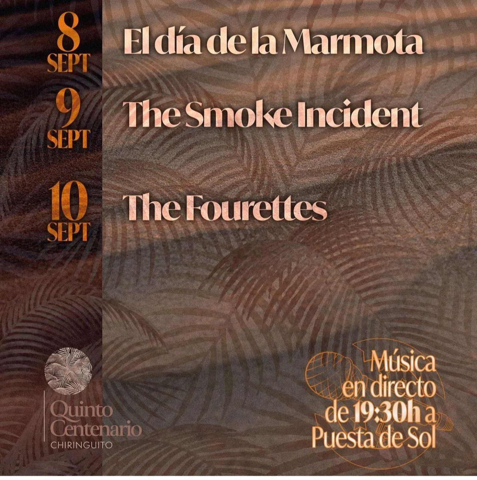 Música en directo del 7 al 9 de septiembre en los chiringuitos de Rota, Sanlúcar y Chipiona