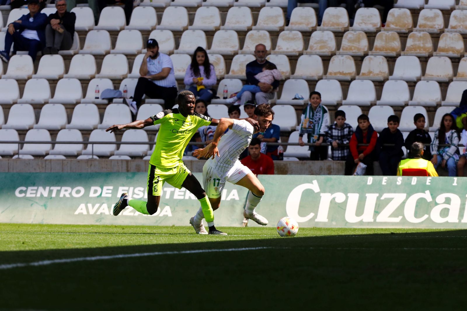 El Córdoba CF - Ceuta, en imágenes