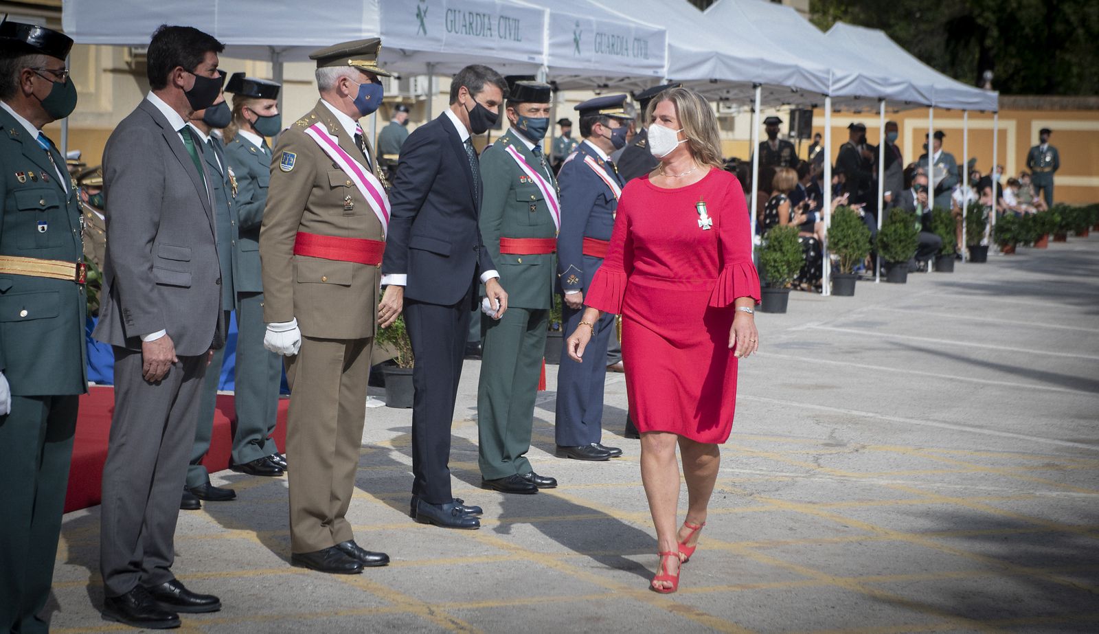 El acto del día del Pilar de la Guardia Civil, en imágenes
