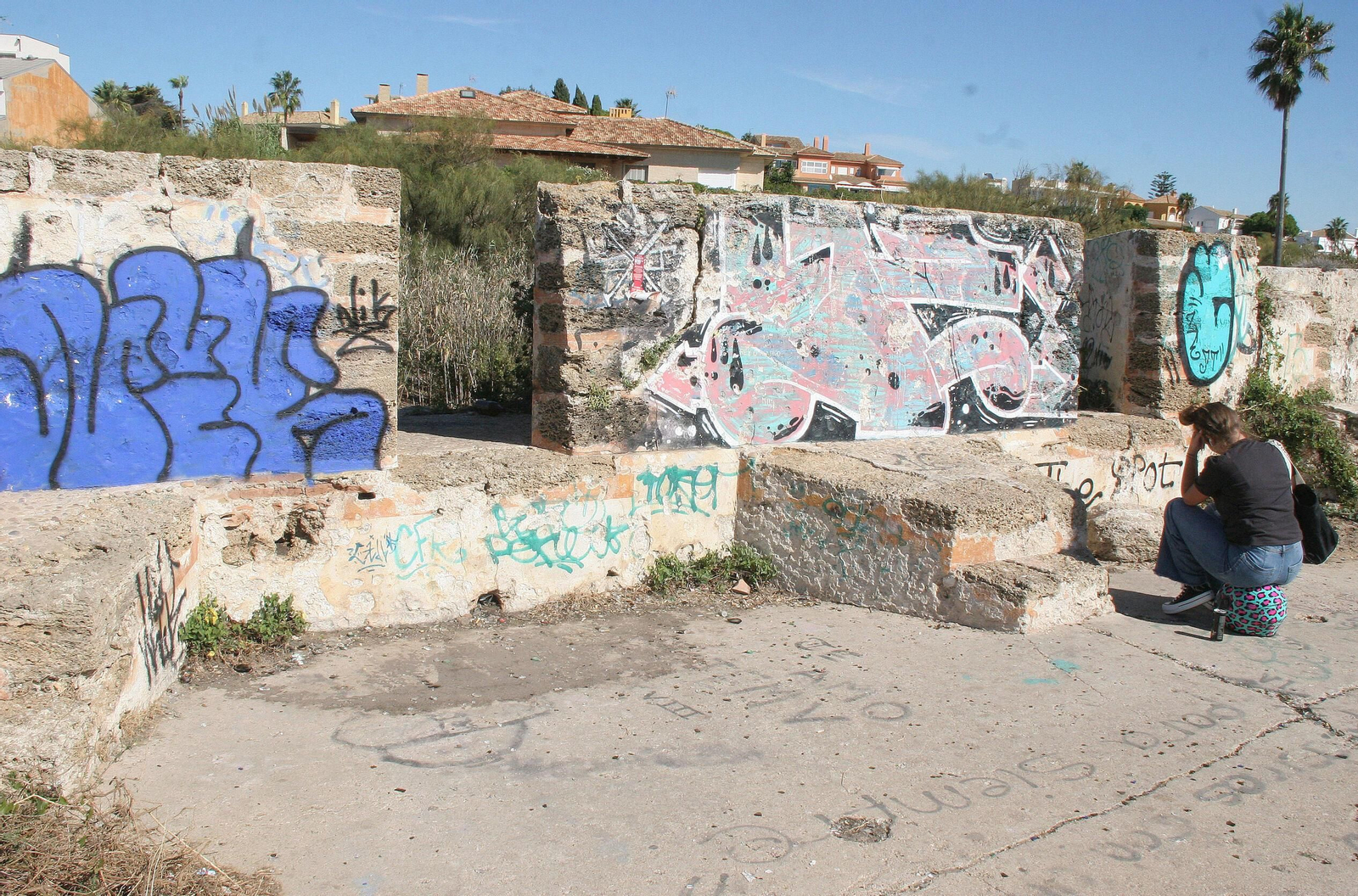 Imágenes del estado de conservación de las murallas de El Puerto