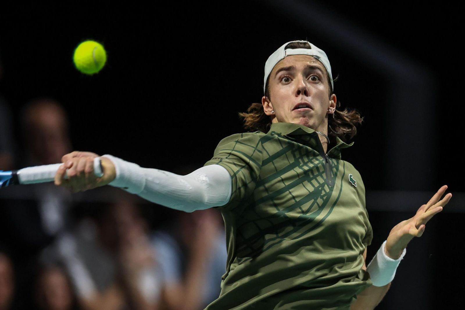 Alejandro Davidovich-Arthur Cazaux del Masters 1000 de París, en fotos