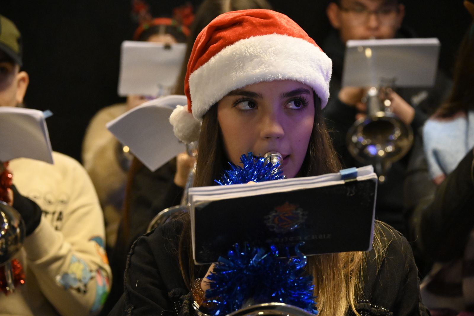Ensayo preparatorio de la AM Santa Cruz para la cabalgata de Reyes Magos, en Imágenes