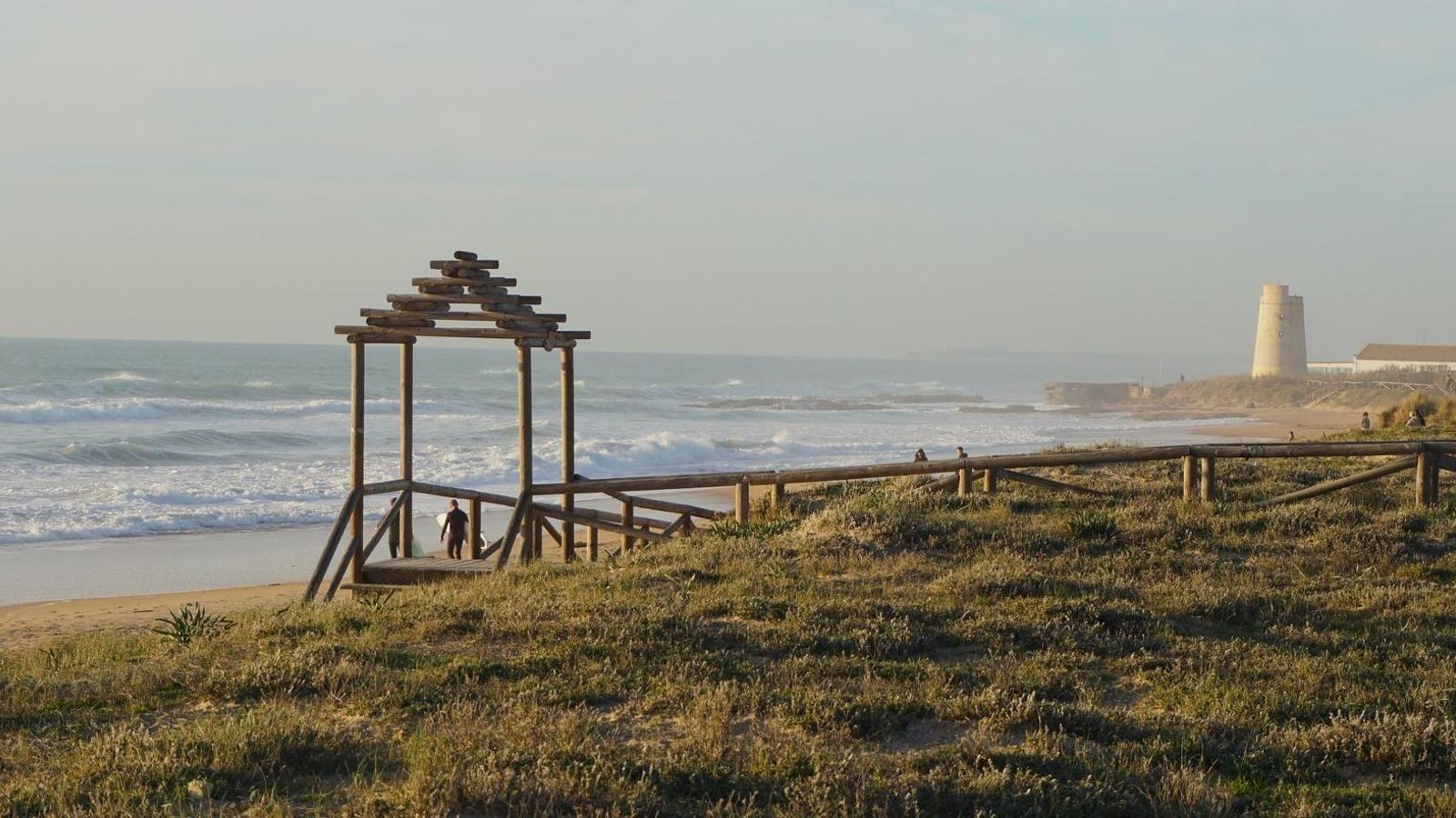 El Palmar es el rincón de la costa gaditana que la presentadora elige para desconectar