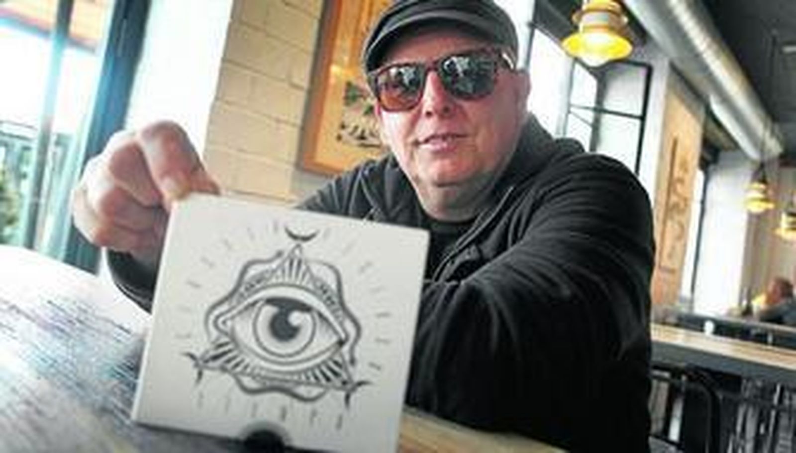 El músico, productor y alma mater de Círculo Vicioso, José María Sagrista, durante la entrevista con 'Diario de Cádiz'.