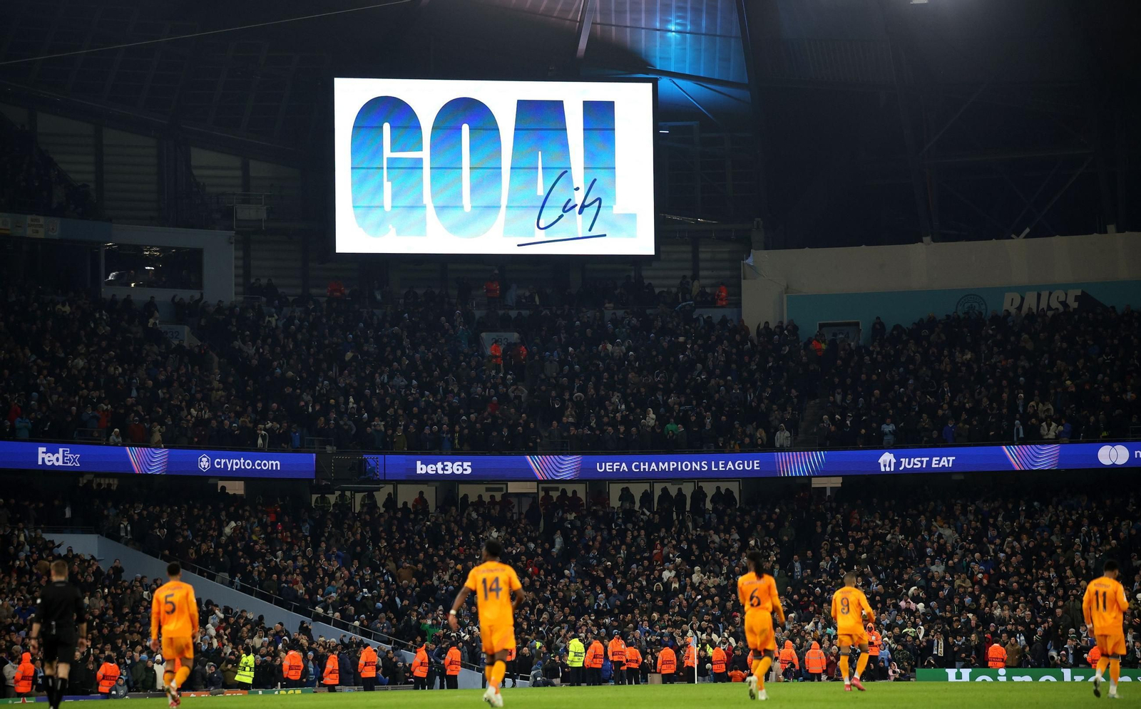 Las fotos del Manchester City - Real Madrid