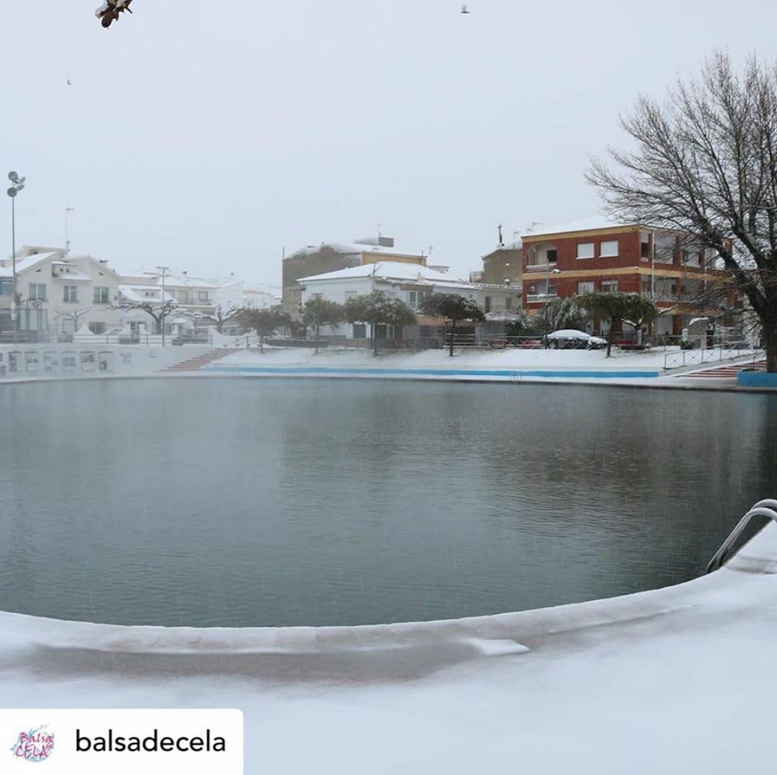 Gloria deja un manto blanco de nieve en la zona norte de la provincia
