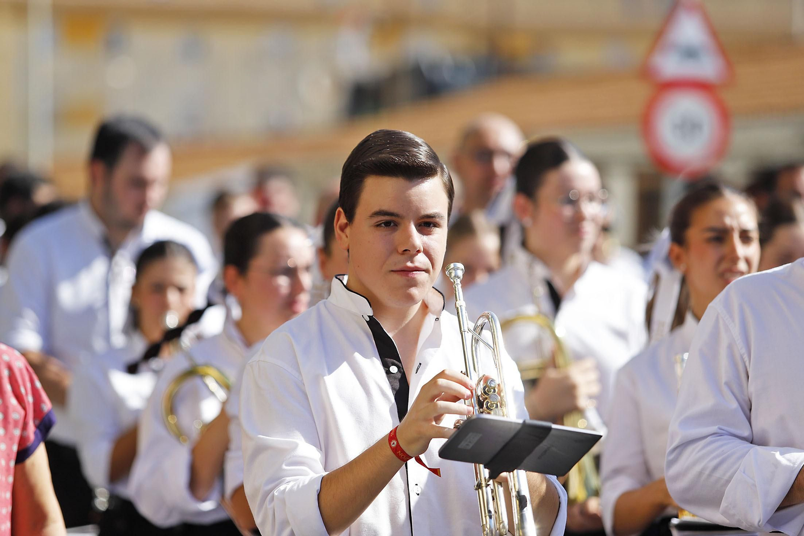 Imágenes de la procesión de San Francisco de Asís por las calles de Pérez Cubillas