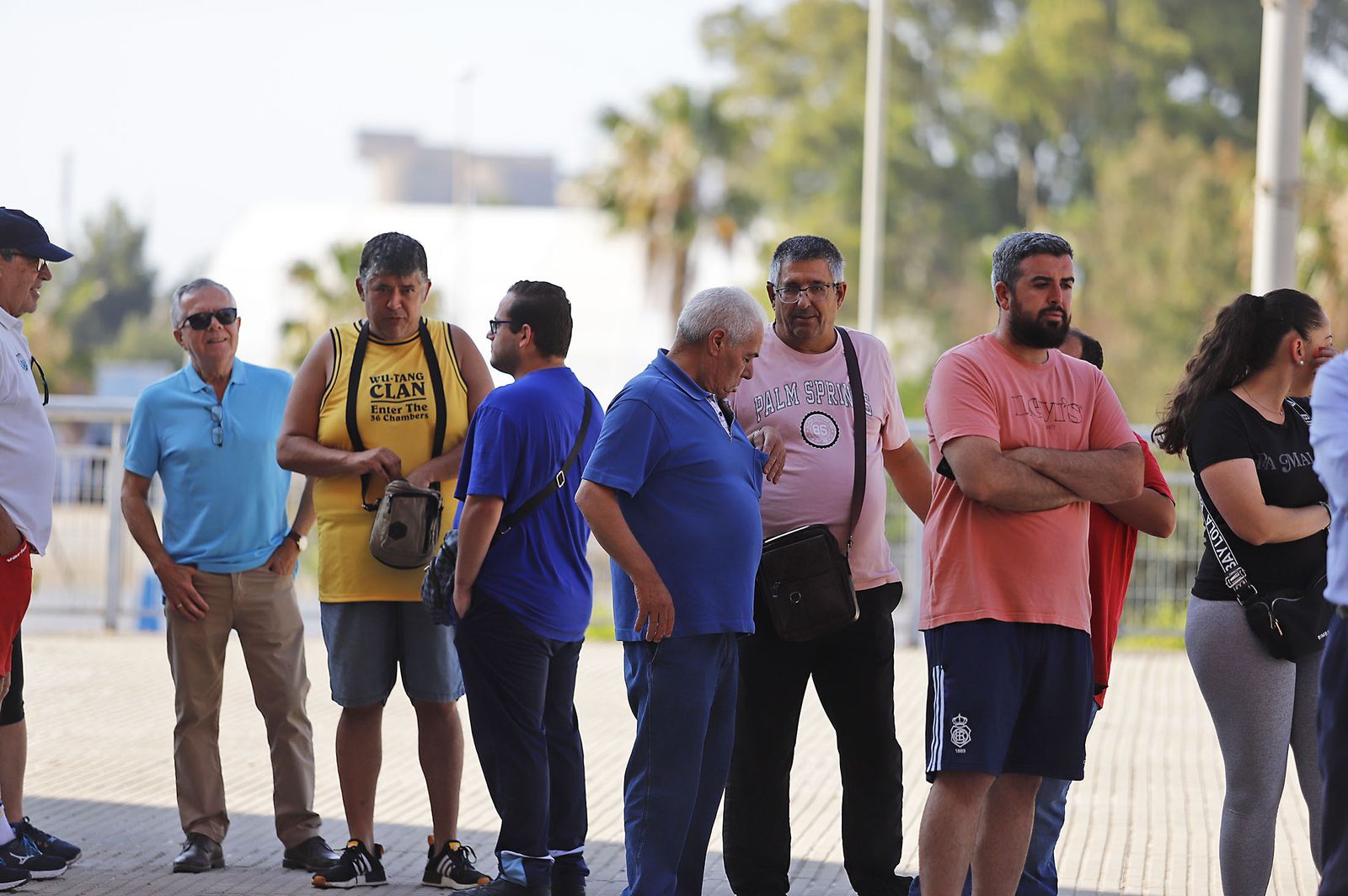 Largas colas en el Nuevo Colombino para las entradas del partido ante el Cacereño