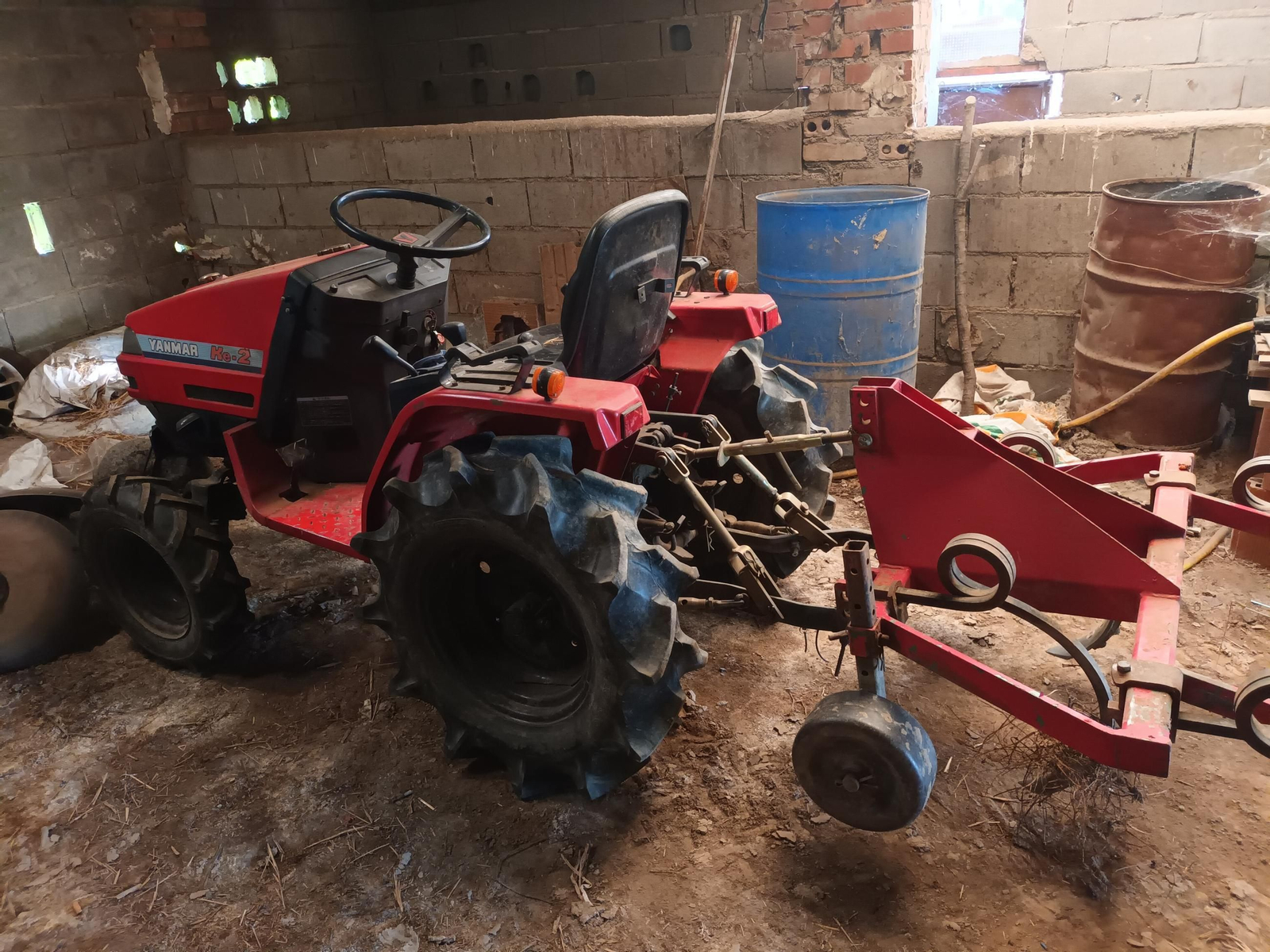 Tractor robado en Añora.