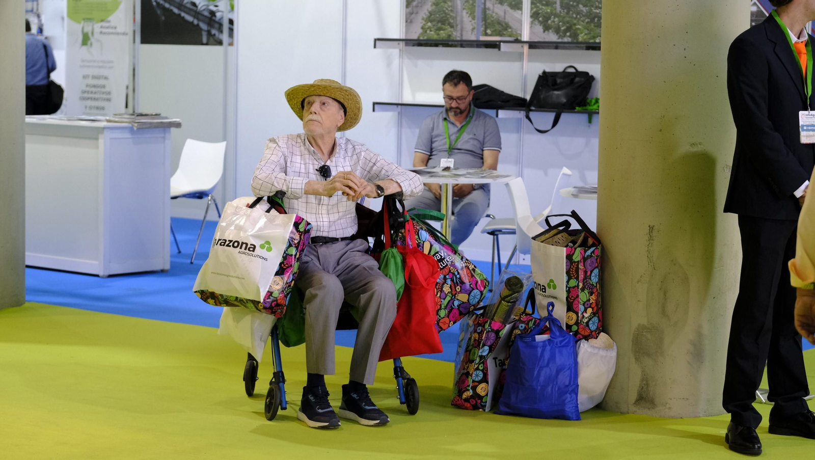 Imágenes del primer día de Infoagro Exhibition en Aguadulce