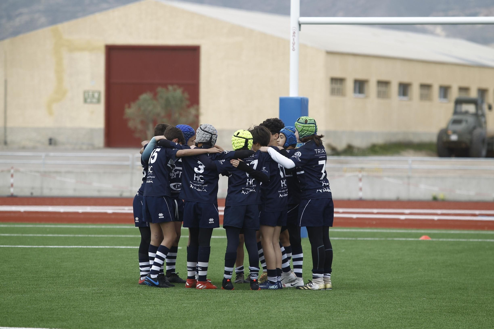 Fotogalería rugby sub-12 andaluz en la Base de La Legión. Viator (Almería)