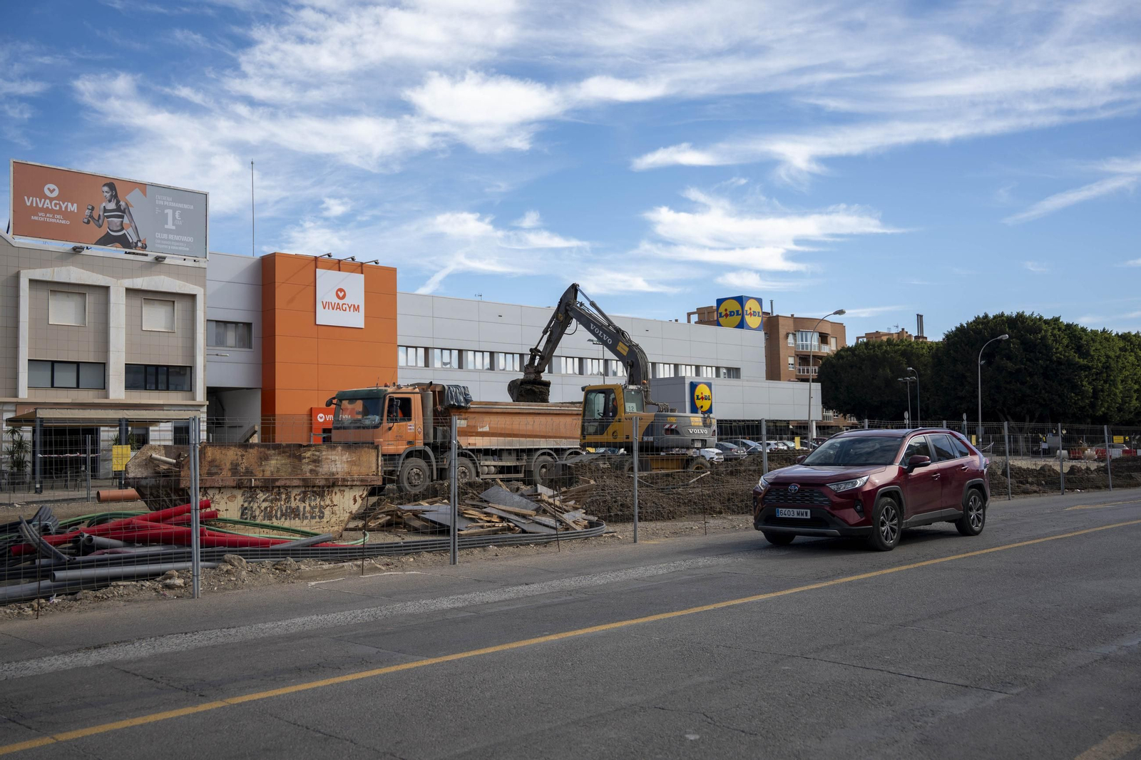 Así avanzan las obras del soterramiento ferroviario en Almería