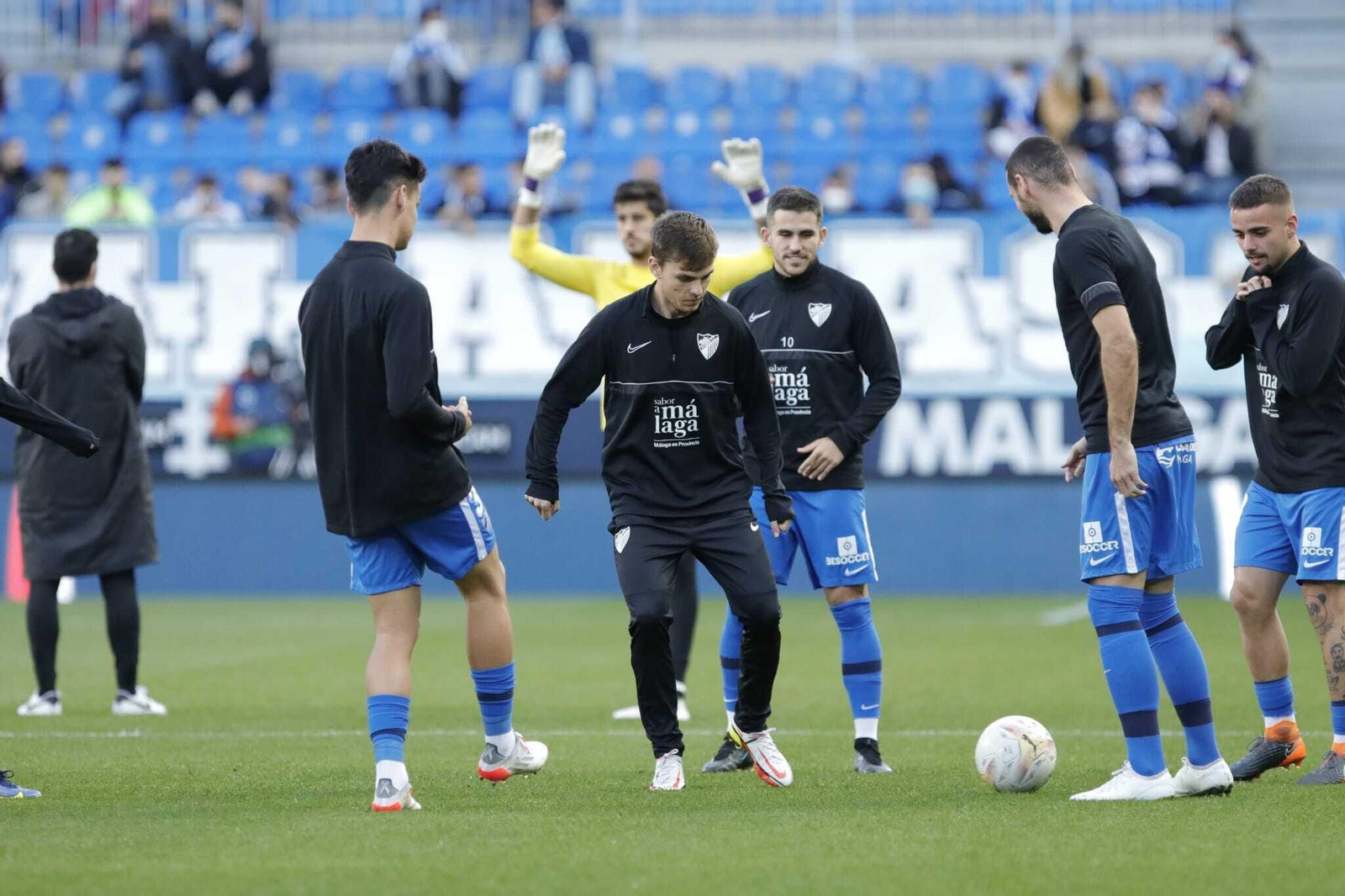 Las fotos del Málaga CF-Sporting de Gijón