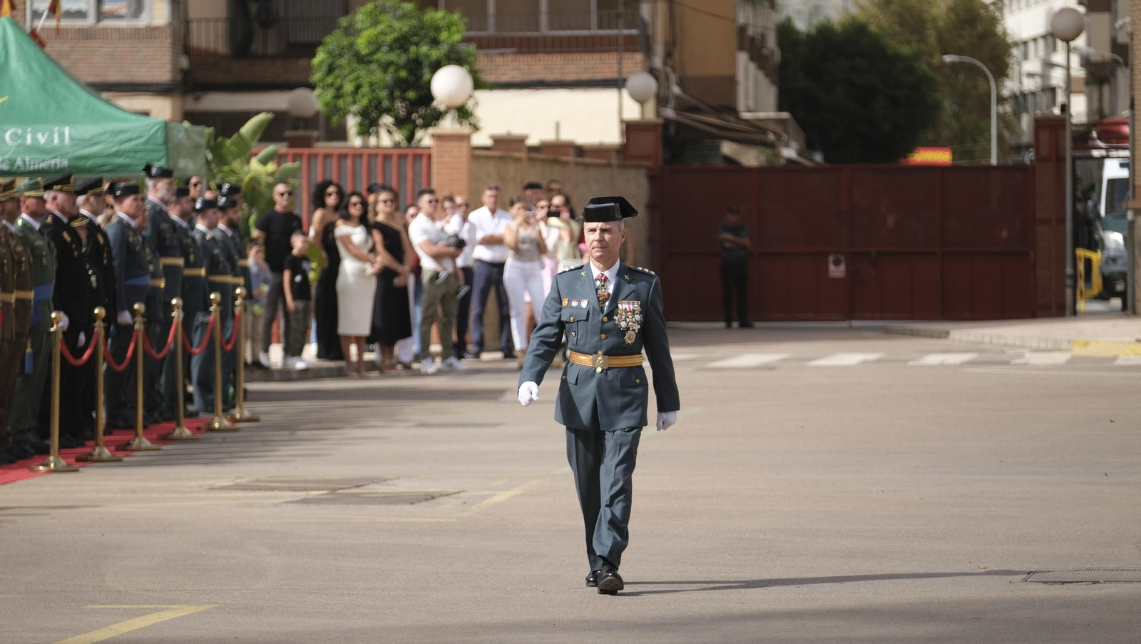 Las imágenes de la celebración del Día del Pilar en la Comandancia de la Guardia Civil de Almería