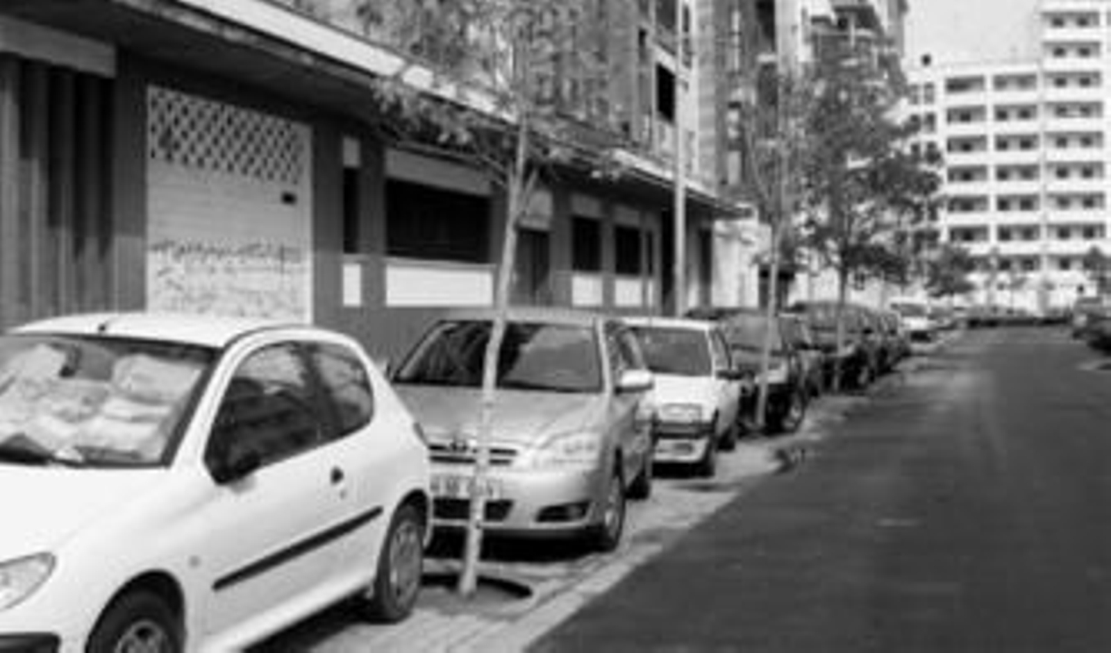 Una de las calles de la zona de Pescadería que se van a remodelar.