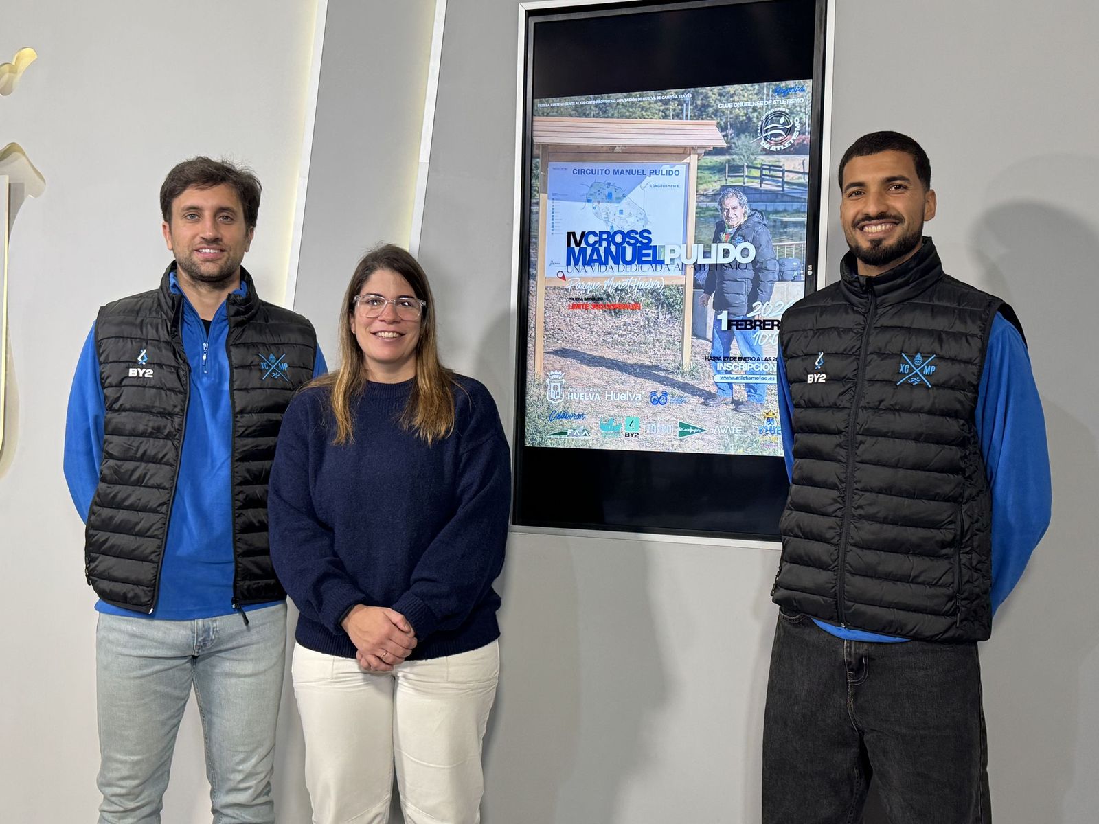Presentación de la prueba en el Ayuntamiento de Huelva.