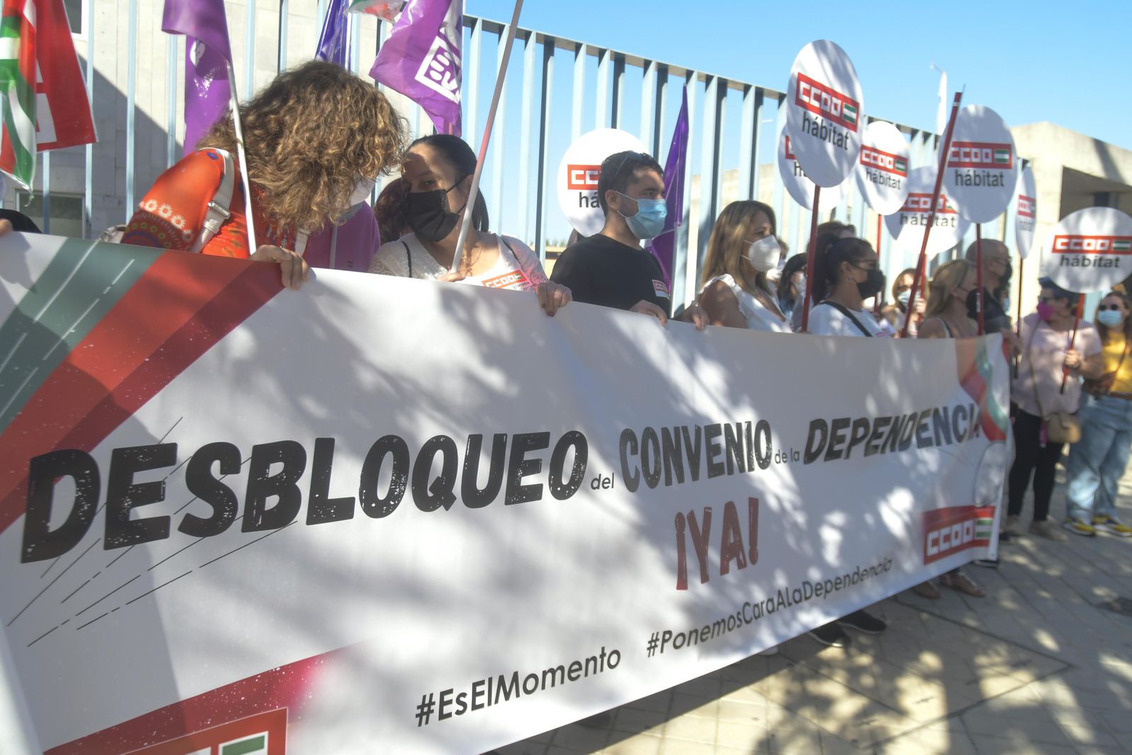 CCOO Granada reclama el desbloqueo del convenio de la Dependencia