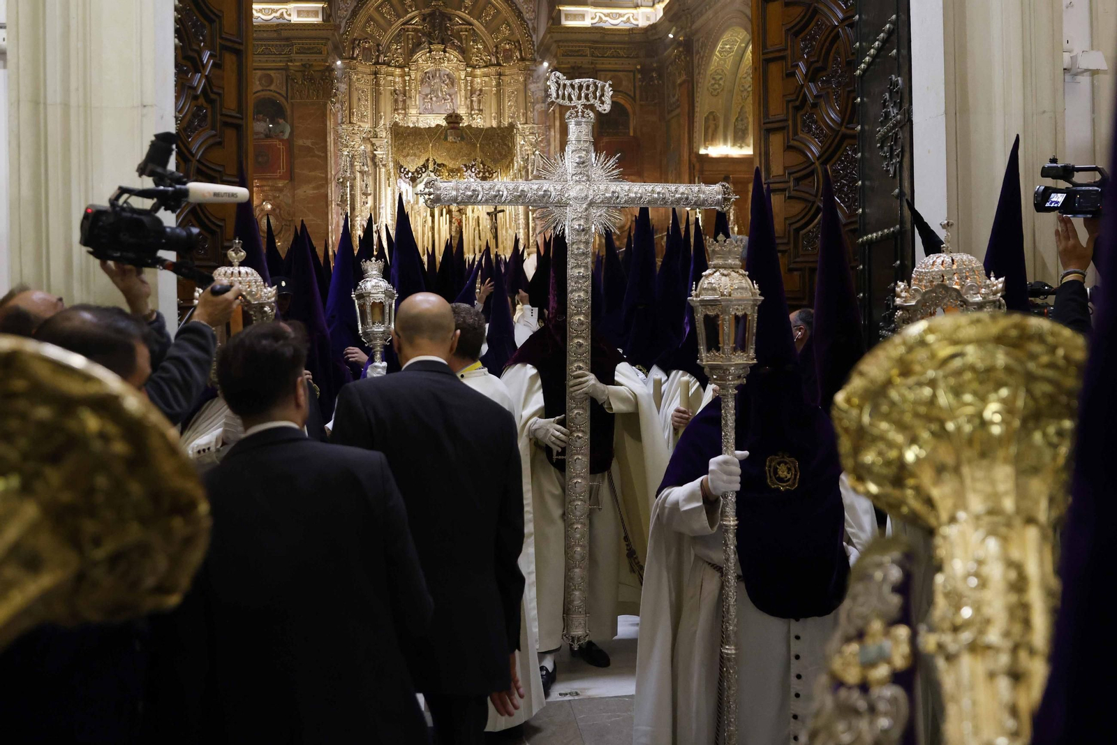 la Hermandad de la Macarena en la Semana Santa de Sevilla 2025