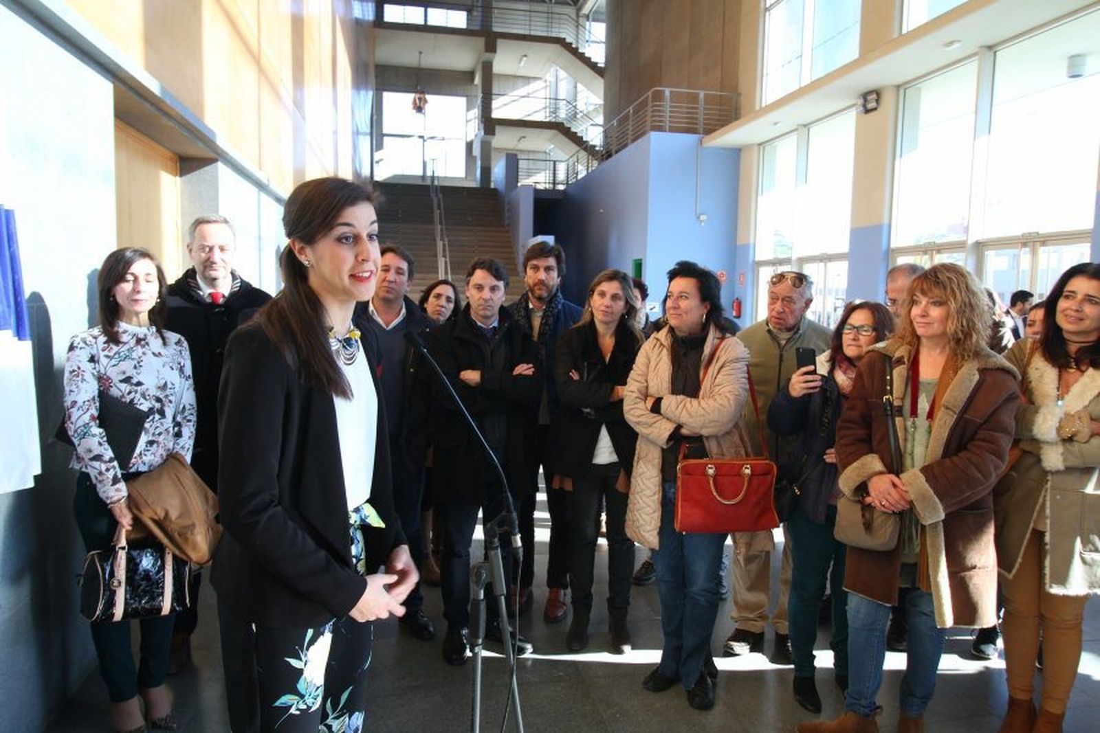 Inaugurado el nuevo nombre del Palacio de Deportes Carolina Marín