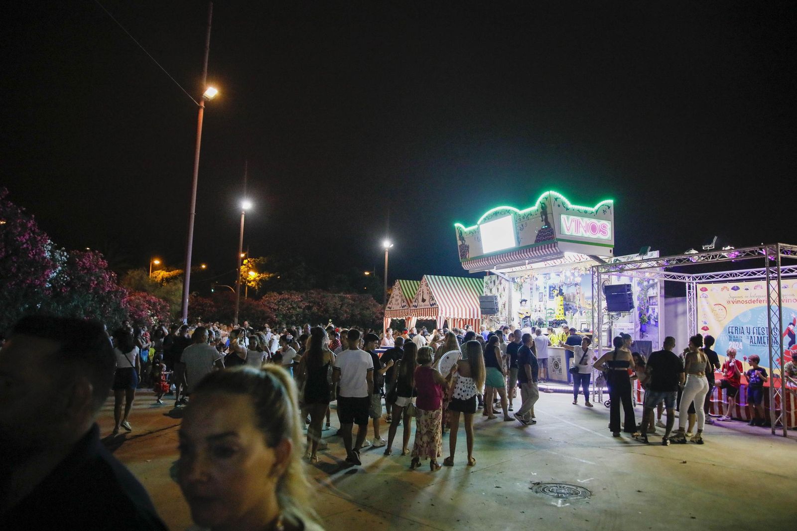 Las imágenes del lunes en la Feria de Almería sin ruidos