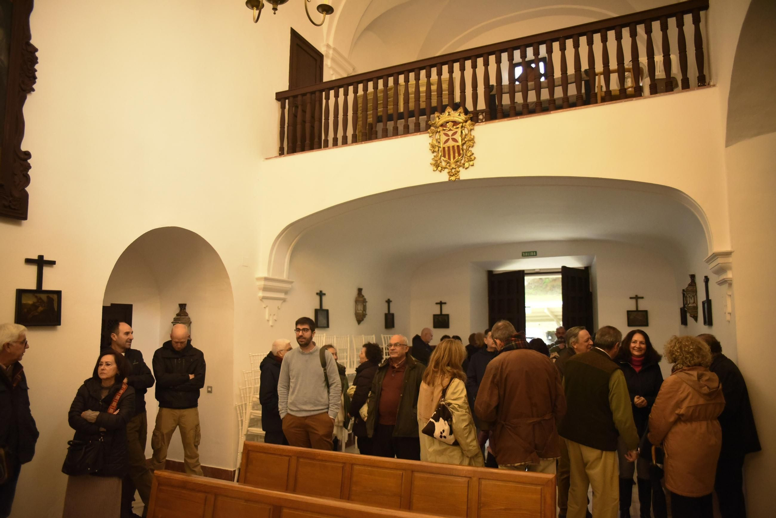 Fotos de la visita guiada a la Casa Convento de La Almoraima