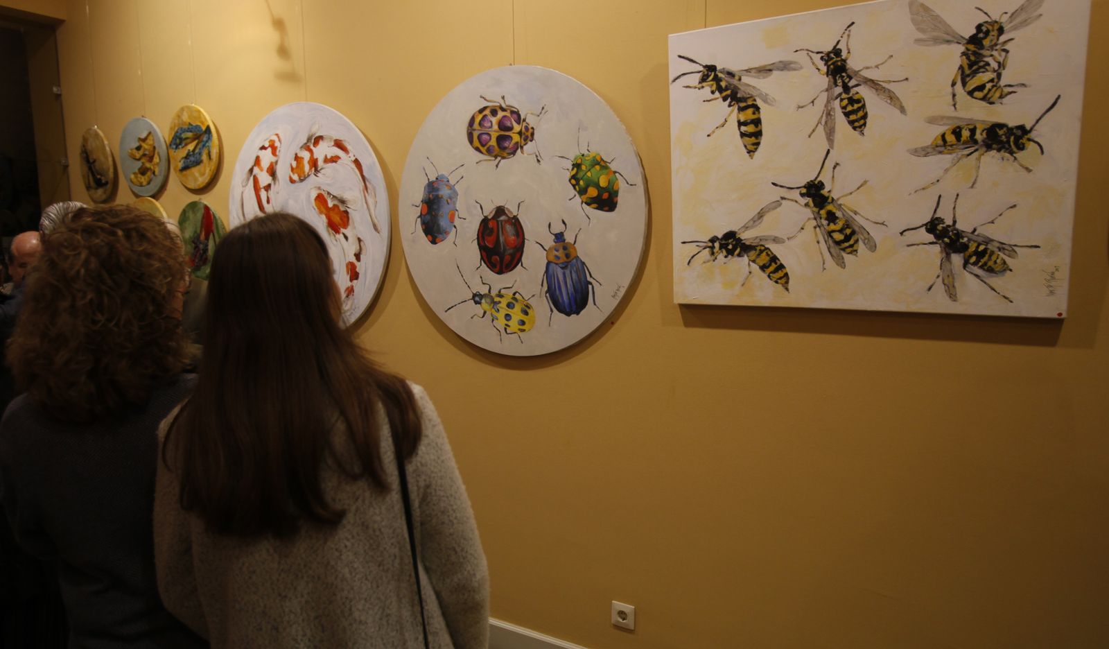 EXPOSICION DE MARITA RUFINO, LAYLA HALCON Y PATRICIA RUIZ SORIANO
