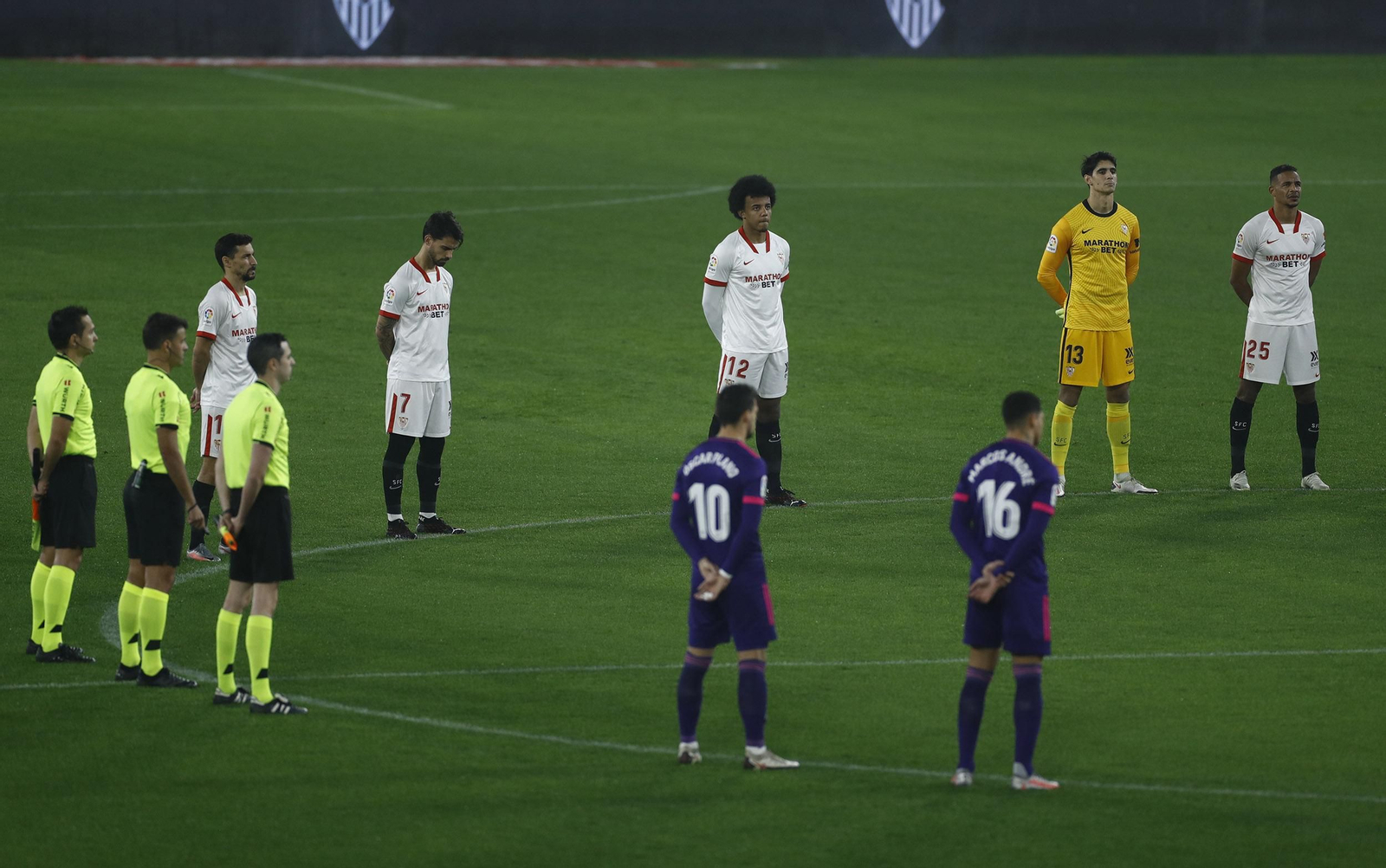 Las imágenes del Sevilla-Valladolid