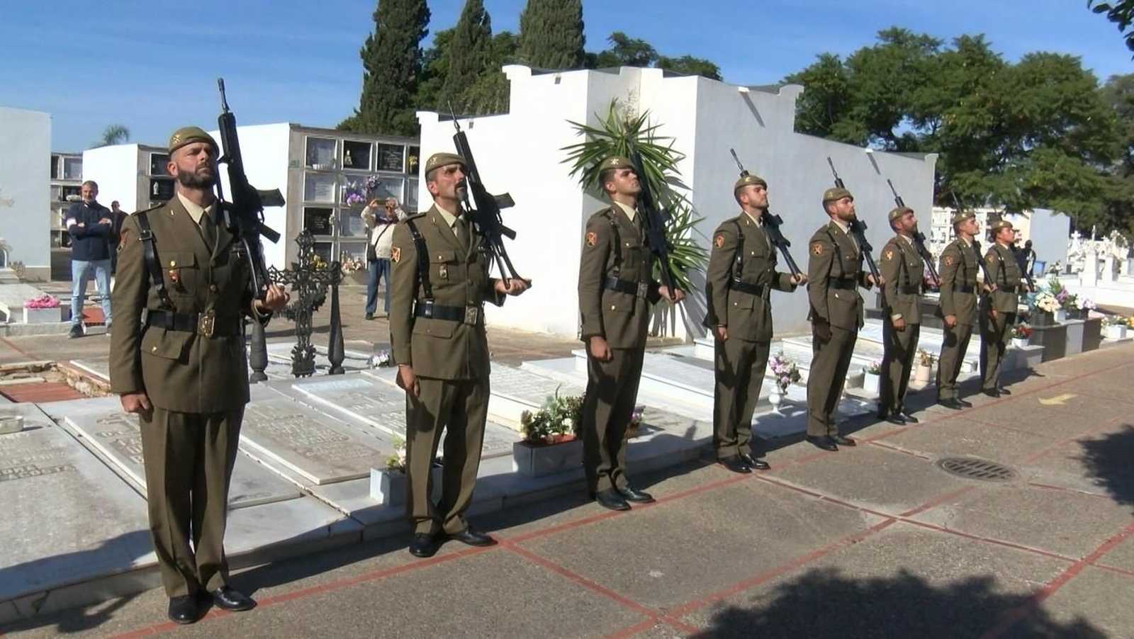 Homenaje a los soldados repatriados de la Guerra de Cuba