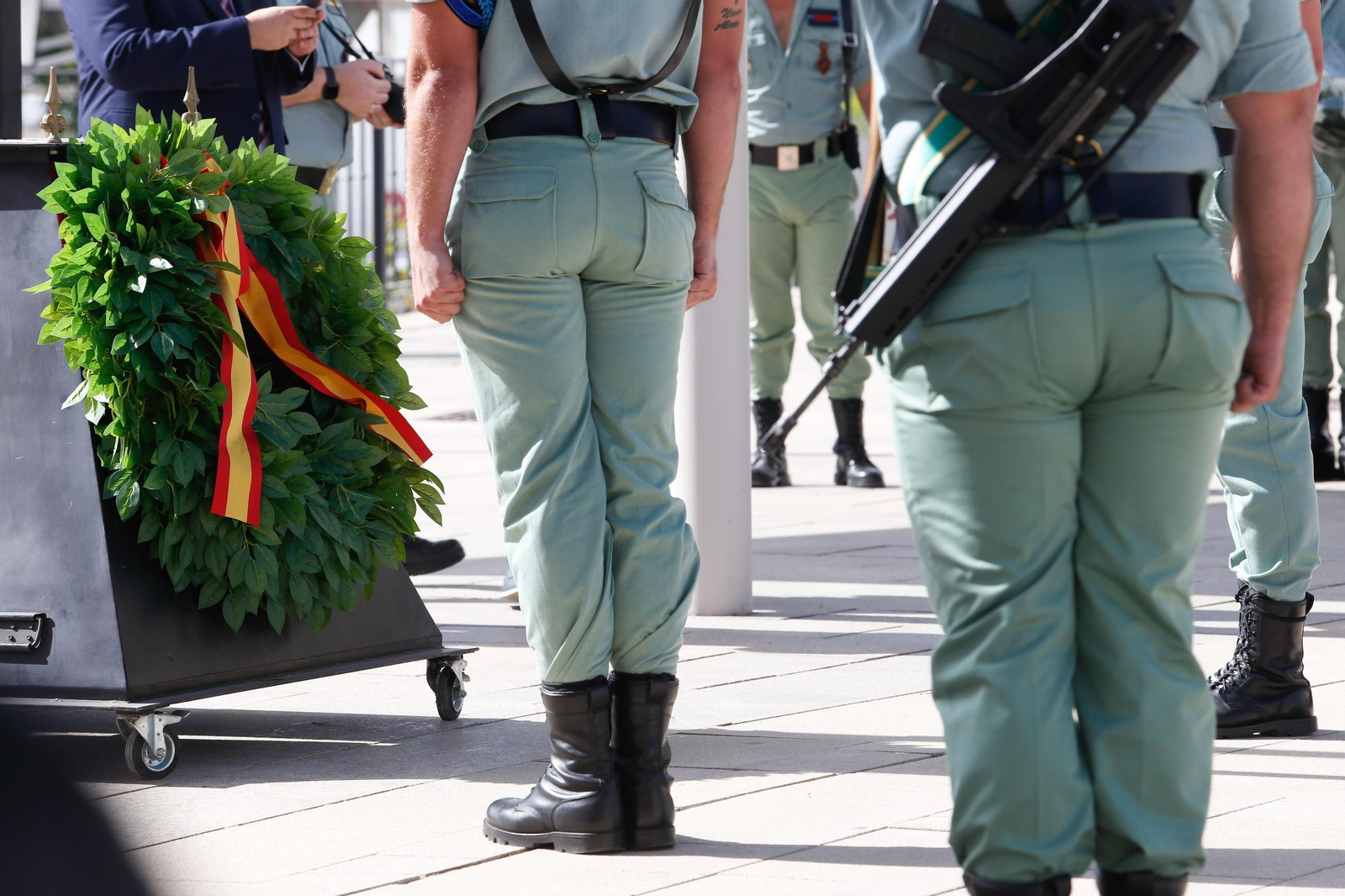 San Roque homenajea al Regimiento Pavía en su 30 aniversario, en imágenes