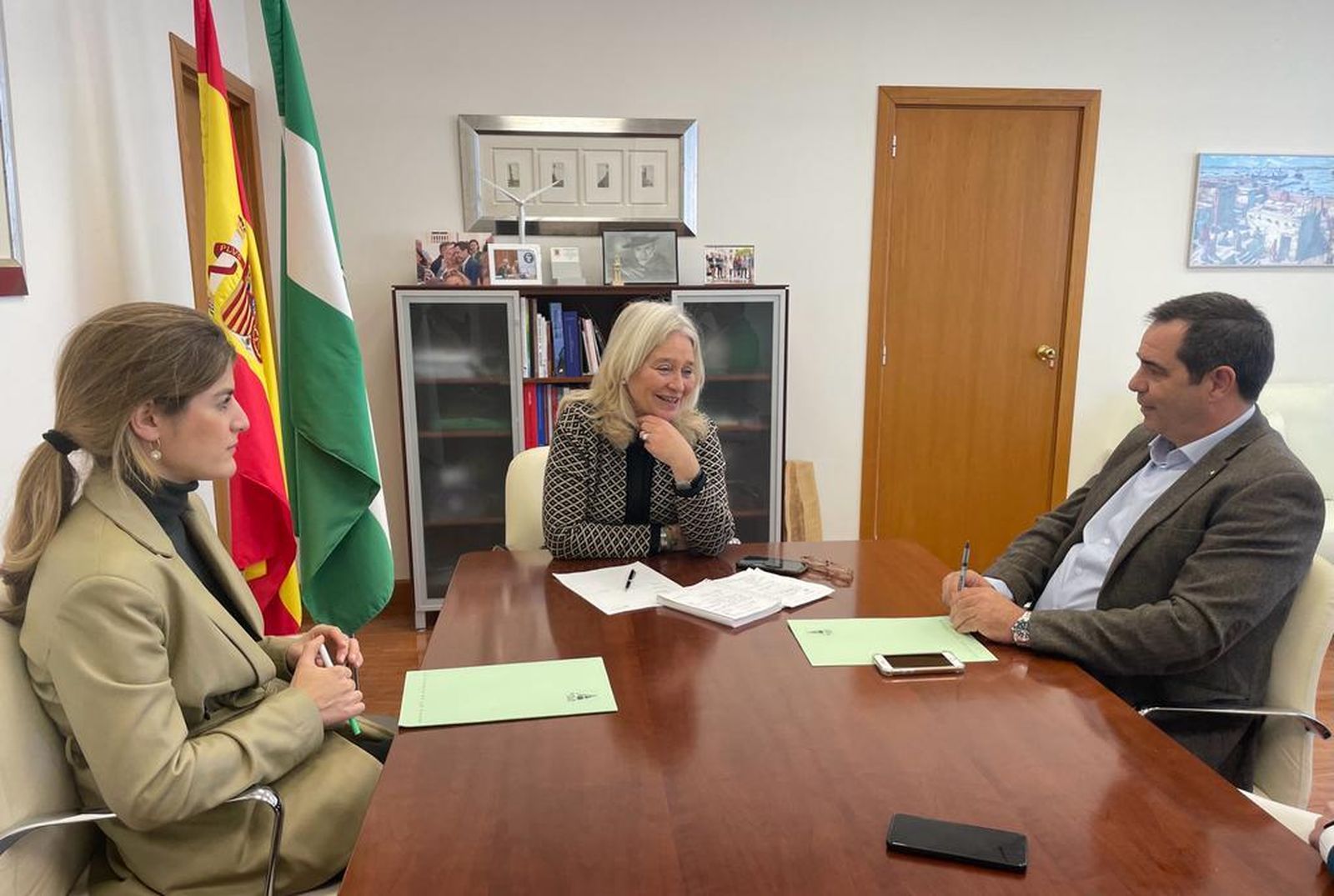 Reunión de la Junta con Asaja-Cádiz.