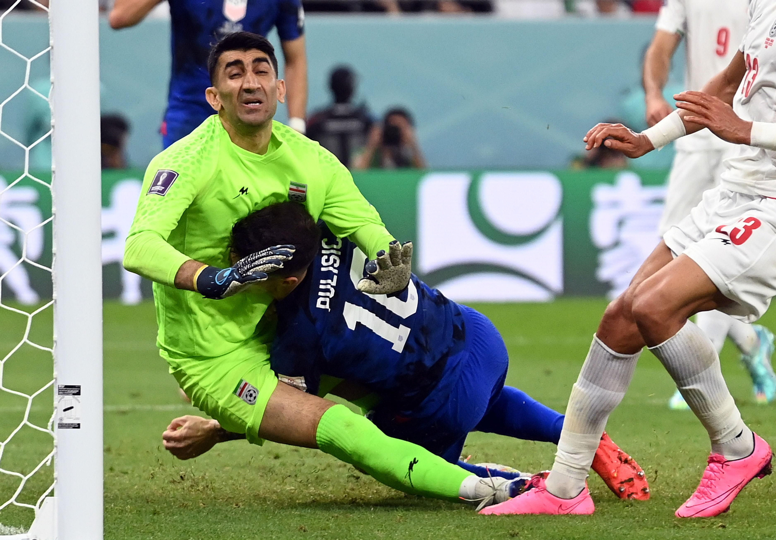 Las imágenes del Irán - Estados Unidos del Mundial de Qatar