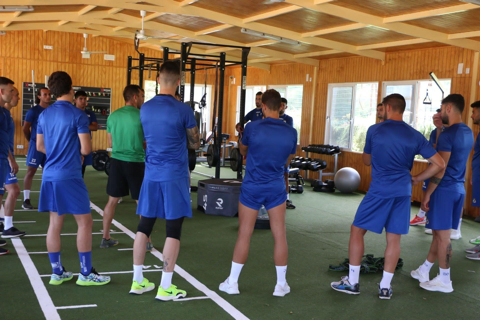 Las fotos del primer entrenamiento de la Balona 2022-23