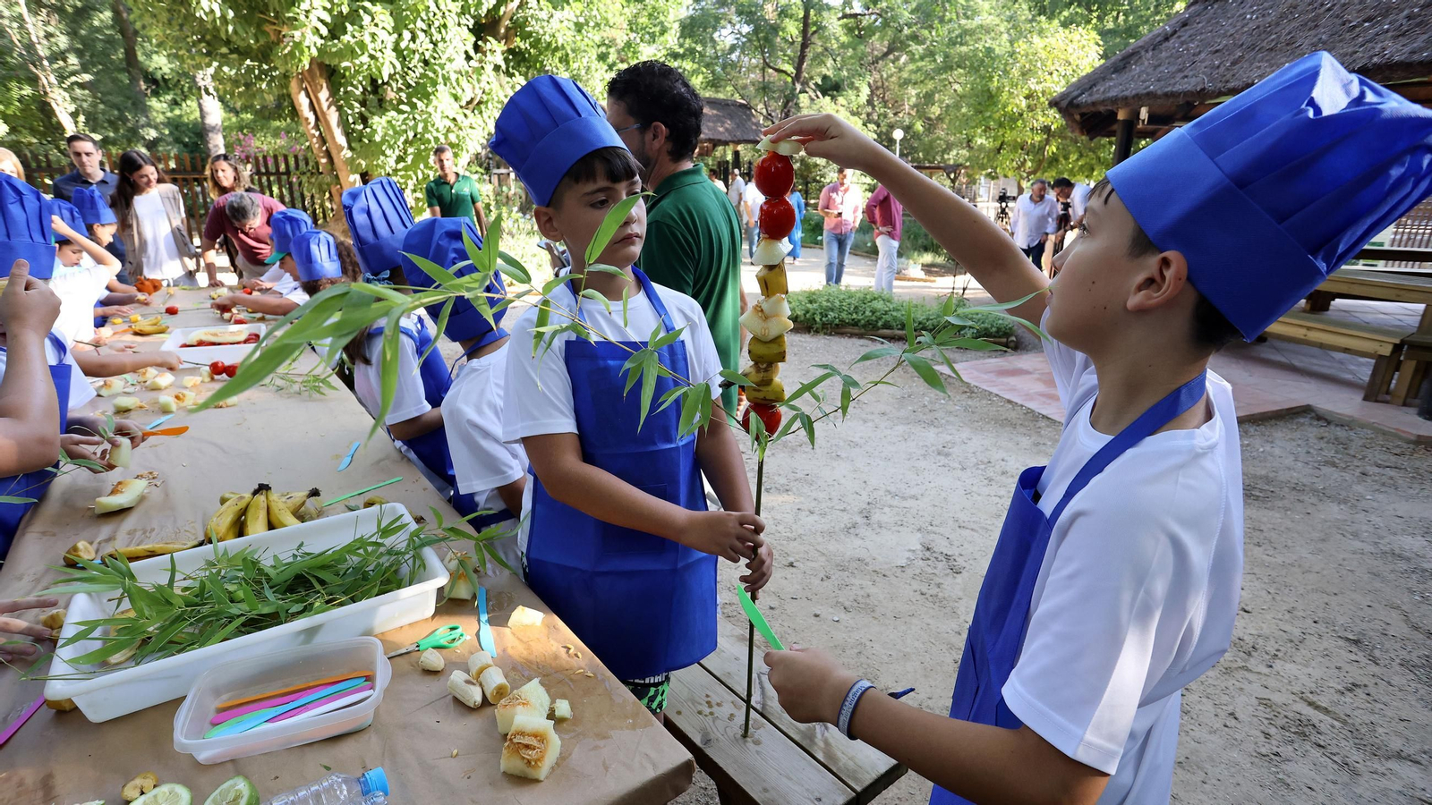 Visita a la escuela de verano en el Zoo de Jerez