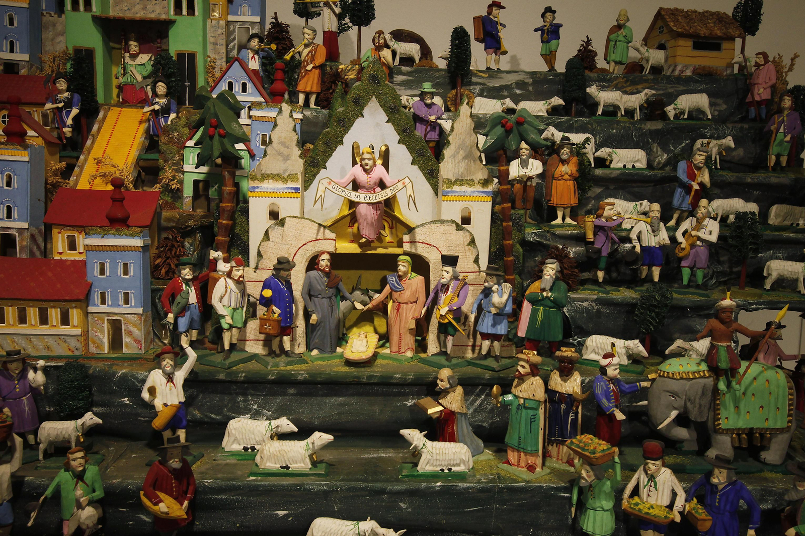 Exposición de belenes del mundo en Fundación Cajasol