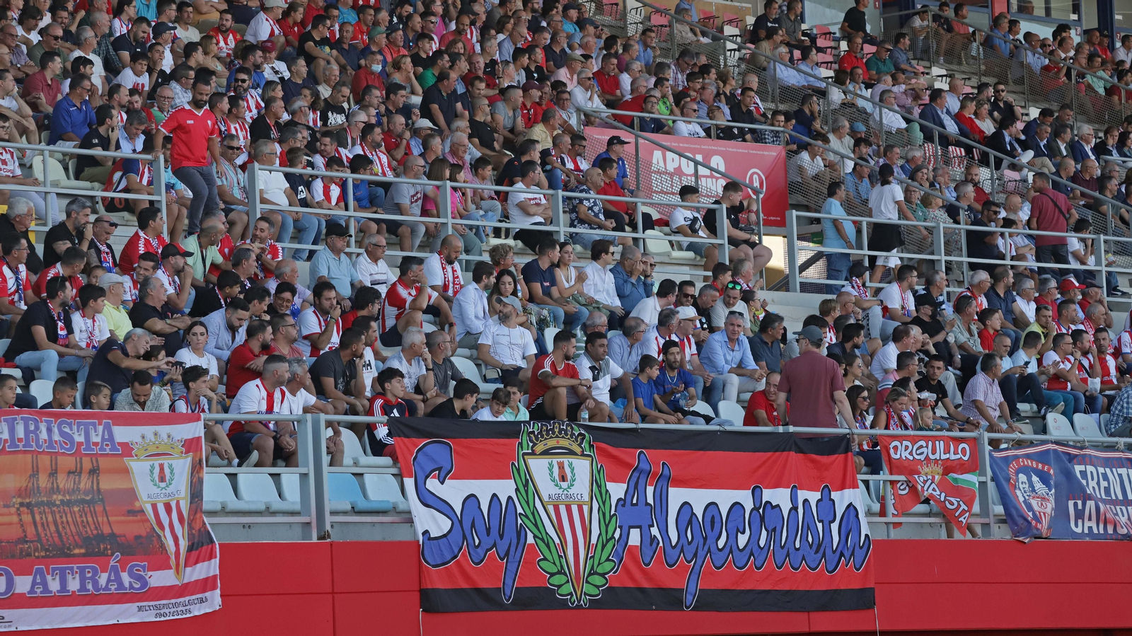 Ambiente en el Algeciras - Racing de Ferrol