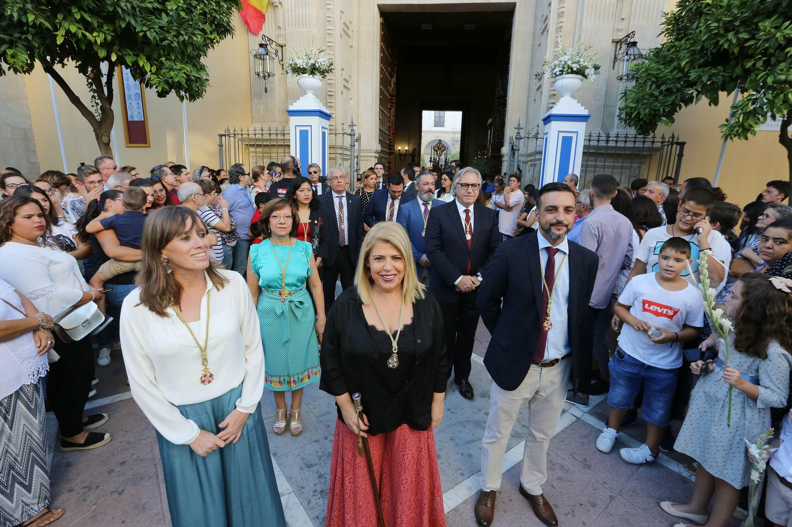 Imágenes de la salida procesional de la patrona de Jerez,La Virgen de la Merced