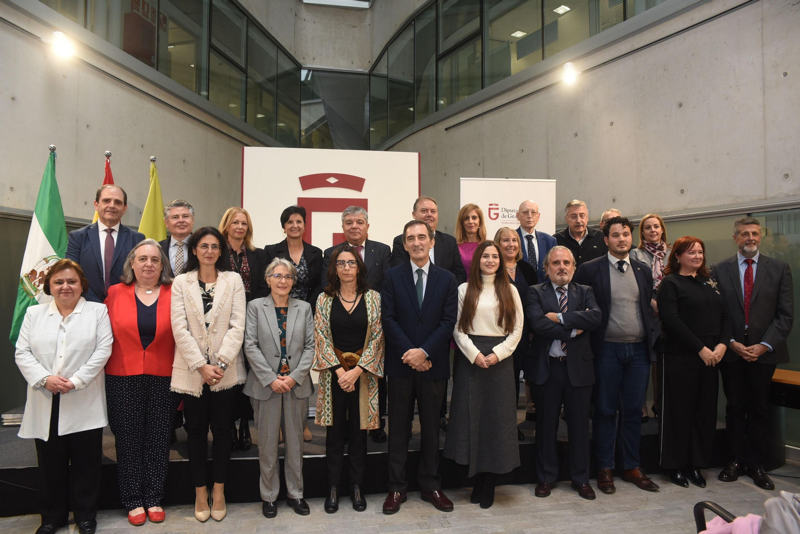 Foto de familia de los ganadores