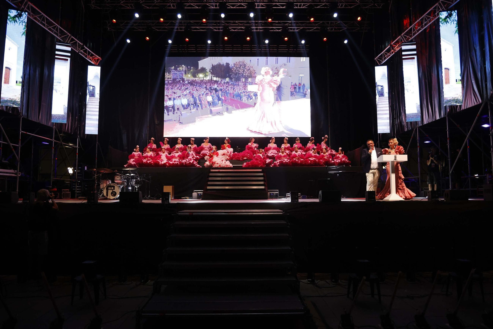 Las fotos del acto de coronación y el pregón de la Feria Real de San Roque