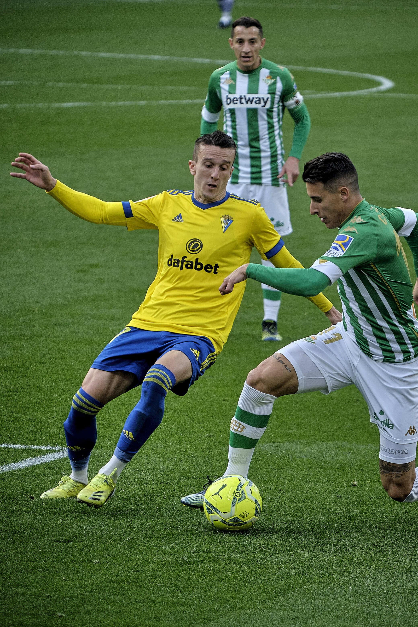 Partido Cádiz CF - Real Betis. Partido Cádiz CF - Real Betis.