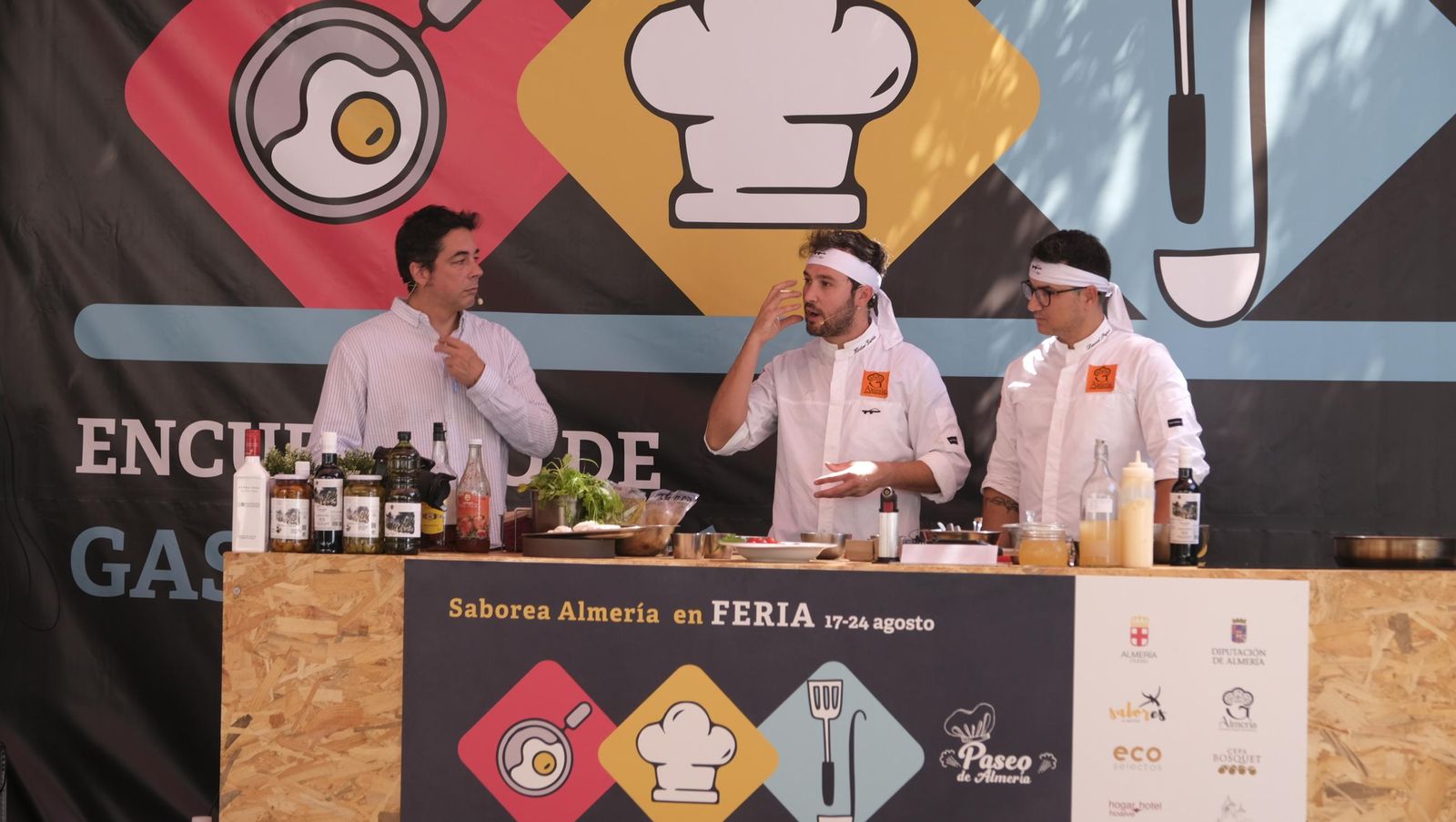 Demostración gastronómica de la Feria de Almería 2024, en imágenes