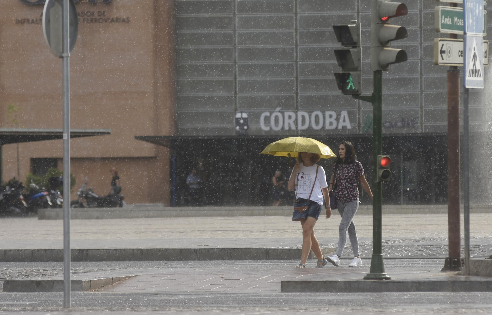 Las mejores imágenes de la lluvia en Córdoba